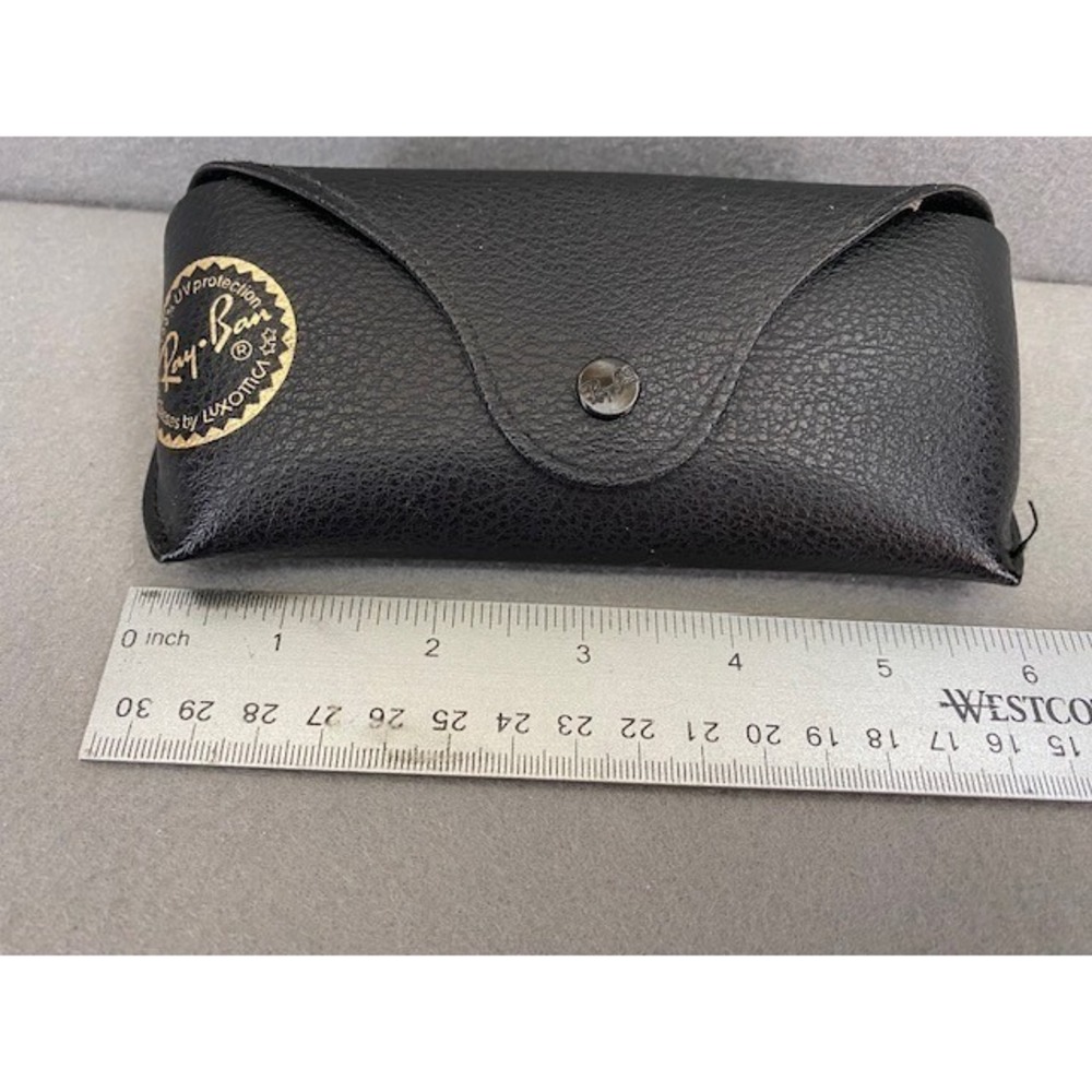 Ray Ban Universal Black Medium Sunglass Case Microfiber Cleaning Cloth - Picture 7 of 8